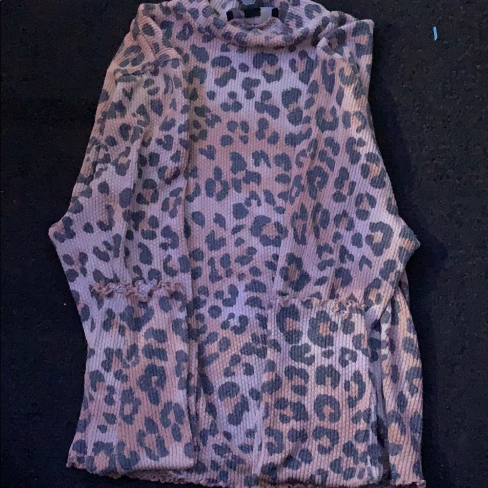 Leopard Print Undershirt